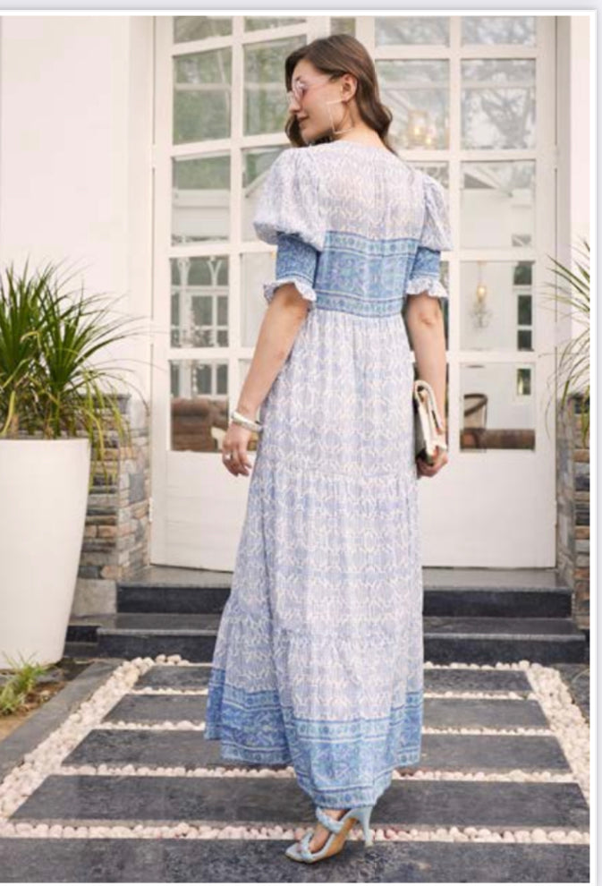 Indianblock Oriana Maxi Dress