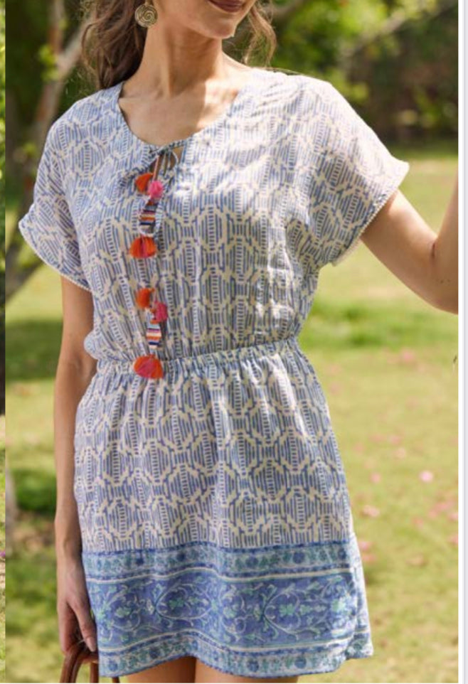 Indianblock Skylar Mini Dress